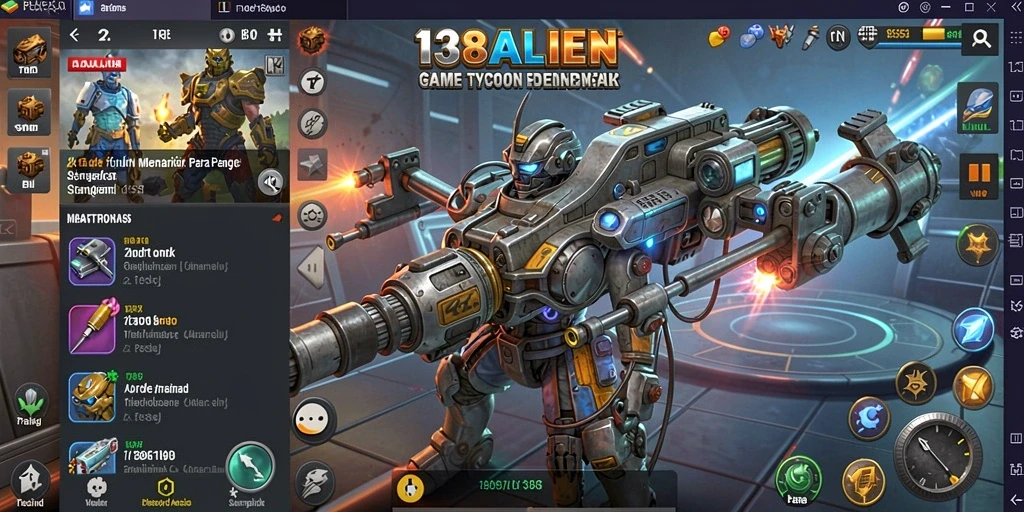 Tampilan gameplay Tycoon di 138ALIEN yang menarik dan seru.