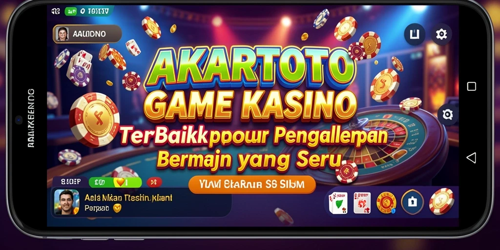 Tampilan gameplay AKARTOTO yang memukau dan penuh aksi.