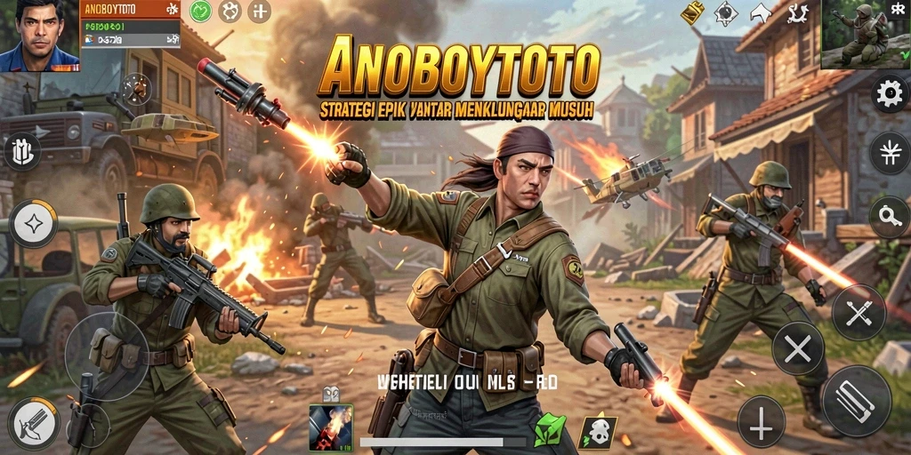 Tampilan gameplay ANOBOYTOTO yang menegangkan dan strategis.