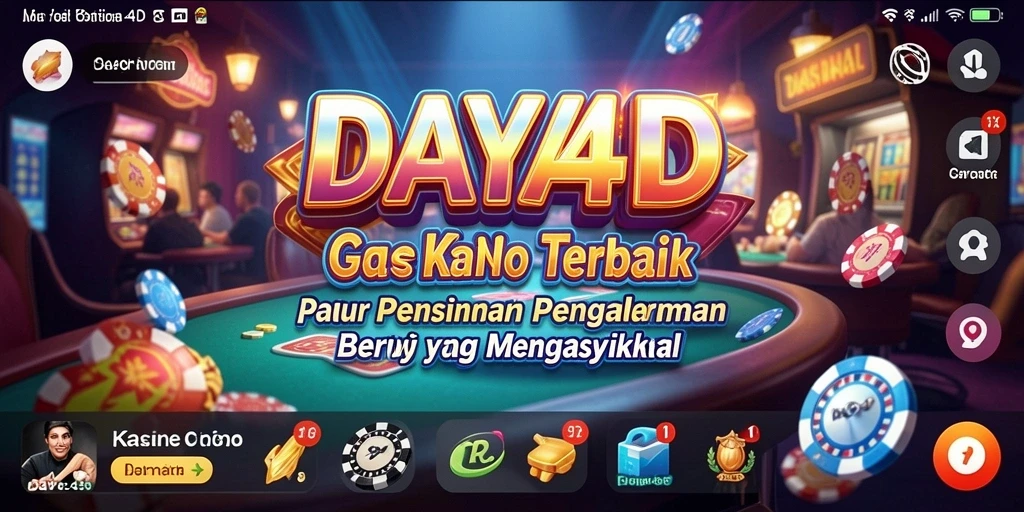 Screenshot utama menunjukkan gameplay seru dari DAYA4D.