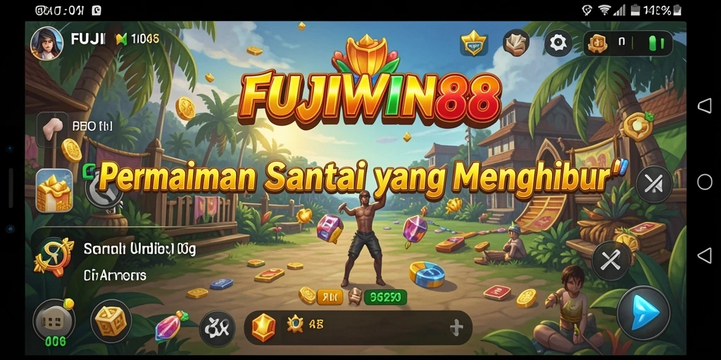 Tangkapan layar utama <strong>FUJIWIN88</strong> menampilkan gameplay yang menyenangkan.