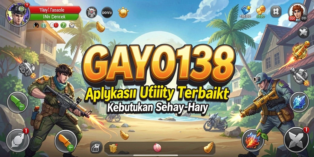 Tampilan antarmuka GAYO138 yang intuitif dan mudah digunakan.
