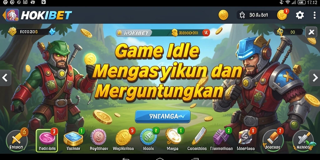 Tampilan menarik gameplay HOKIBET yang seru.