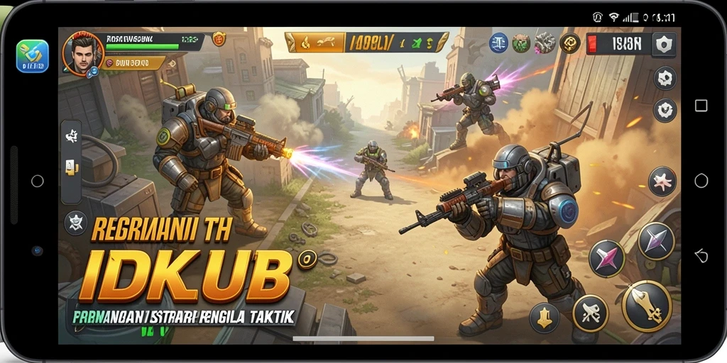 Tampilan gameplay dari IDKLUB yang menampilkan strategi dan taktik.