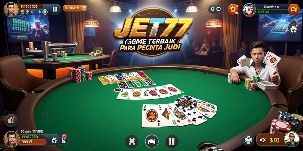 Tampilan gameplay JET77 yang menarik dan penuh aksi.