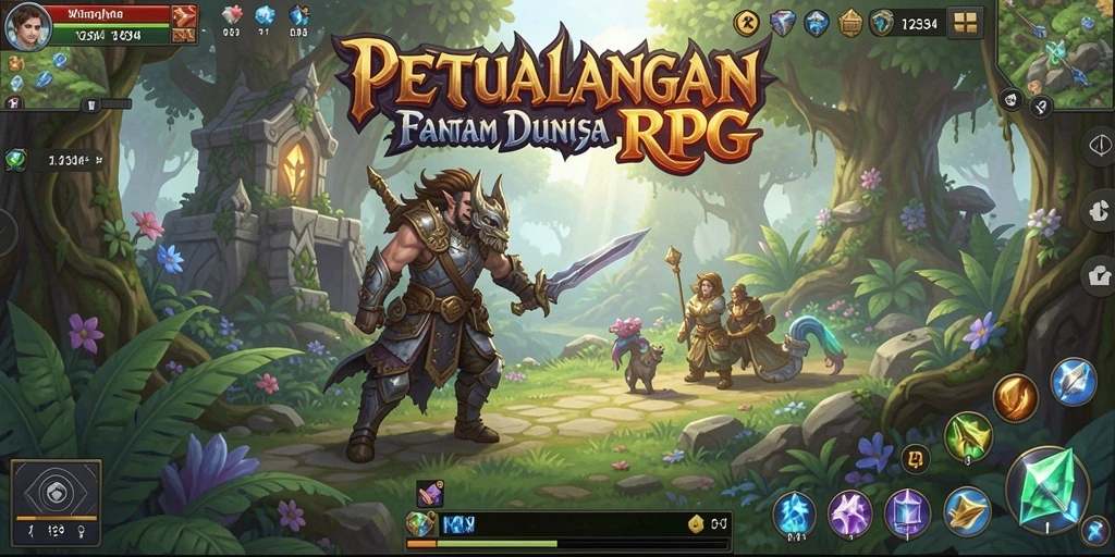 Tampilan gameplay K234 yang menegangkan dan menyenangkan dalam dunia RPG.