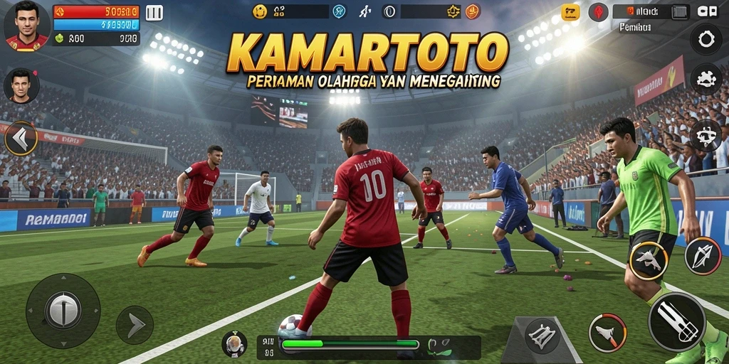 Screenshot gameplay seru dari KAMARTOTO yang menunjukkan momen menegangkan.