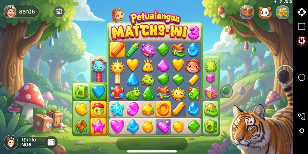 Tangkap momen seru dalam gameplay N06 yang menyenangkan.
