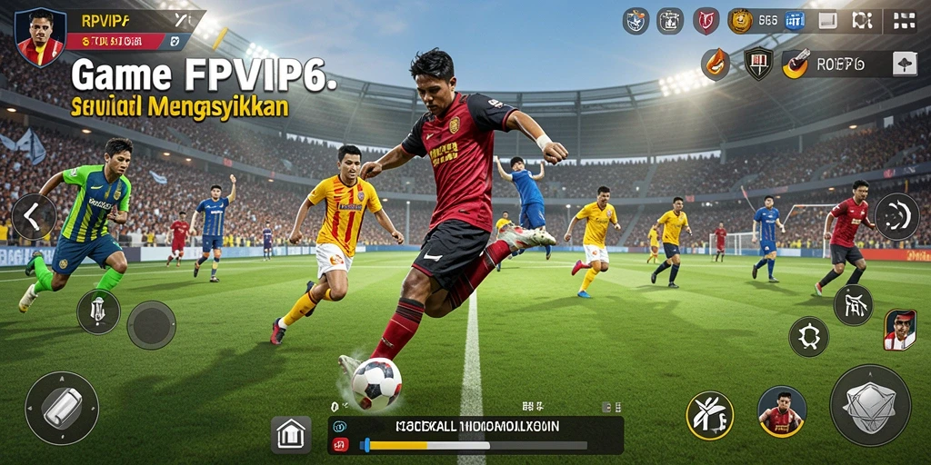 Screenshot gameplay RPVIP6 yang menunjukkan aksinya di lapangan.