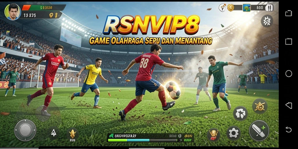 Tampilan gameplay RSNVIP8 yang seru dalam aksi olahraga.