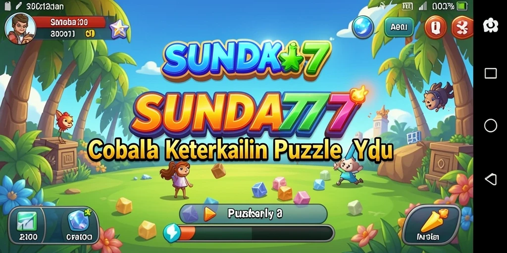 Screenshot SUNDA777 menampilkan gameplay Puzzle yang menarik.
