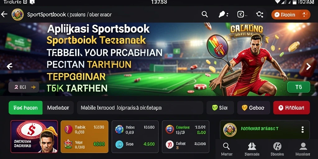 Screenshot permainan T6 menampilkan pengalaman taruhan yang mendebarkan.