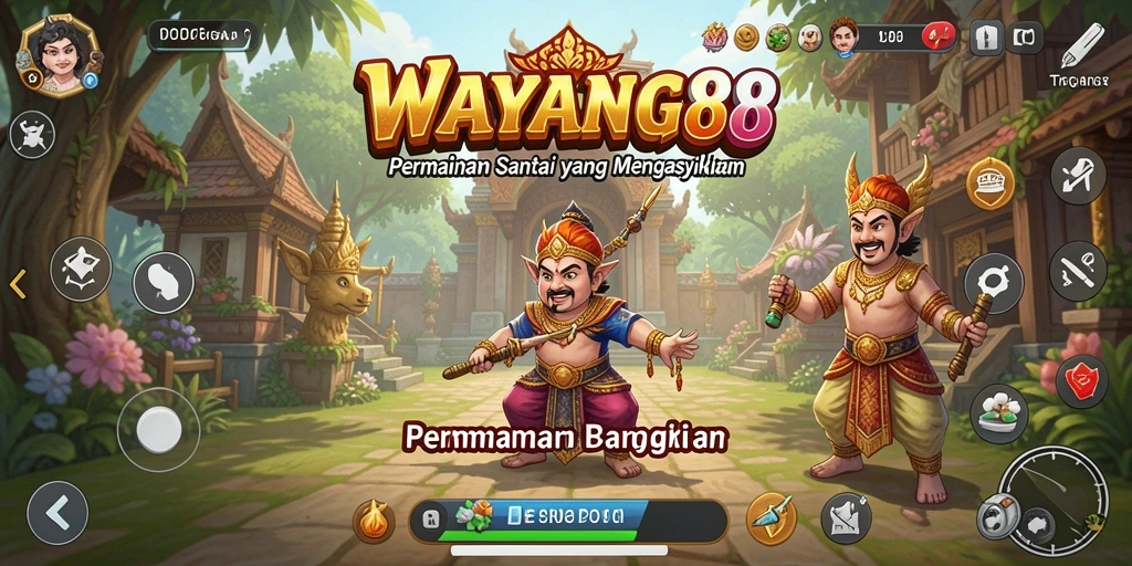 Tampilan gameplay menarik dari WAYANG88 yang mengasyikkan.
